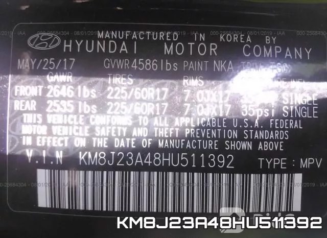KM8J23A48HU511392