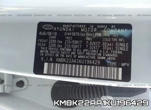 KM8K22AA1KU196429