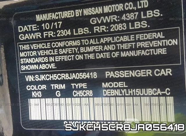 SJKCH5CR8JA056418
