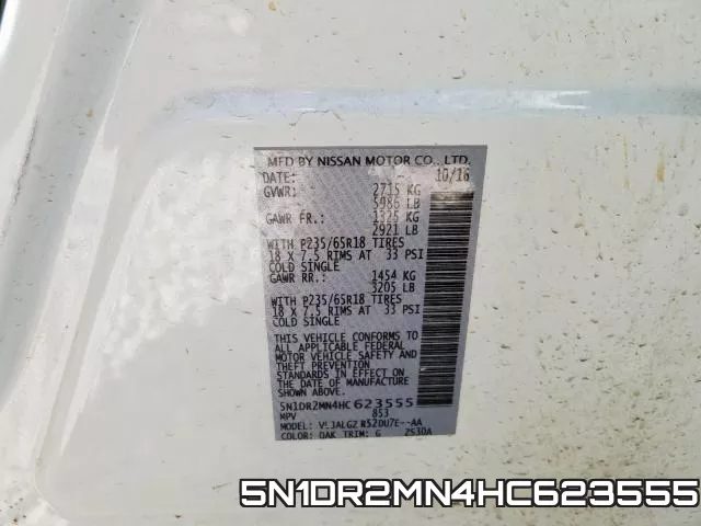 5N1DR2MN4HC623555