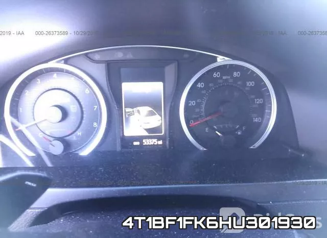 4T1BF1FK6HU301930