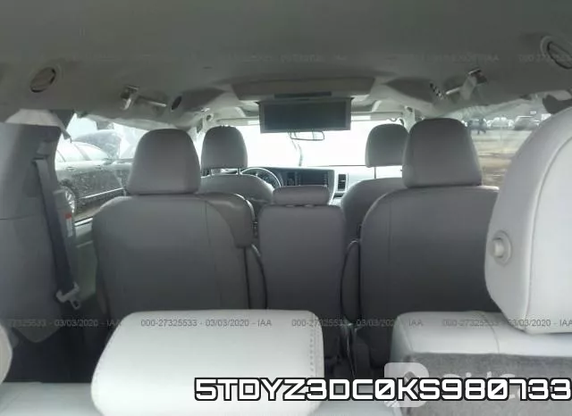 5TDYZ3DC0KS980733