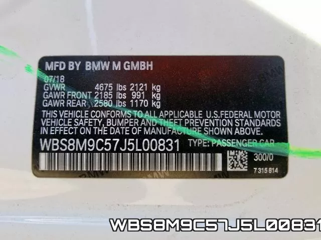 WBS8M9C57J5L00831