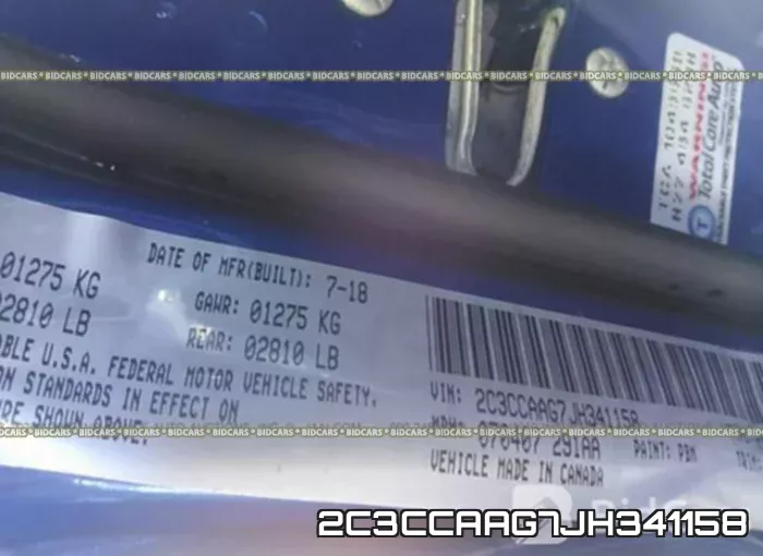 2C3CCAAG7JH341158