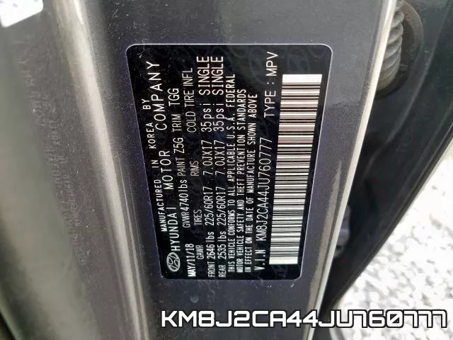KM8J2CA44JU760777
