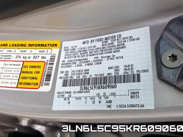 3LN6L5C95KR609060