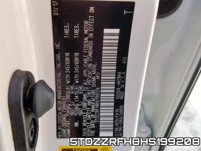5TDZZRFH8HS199208
