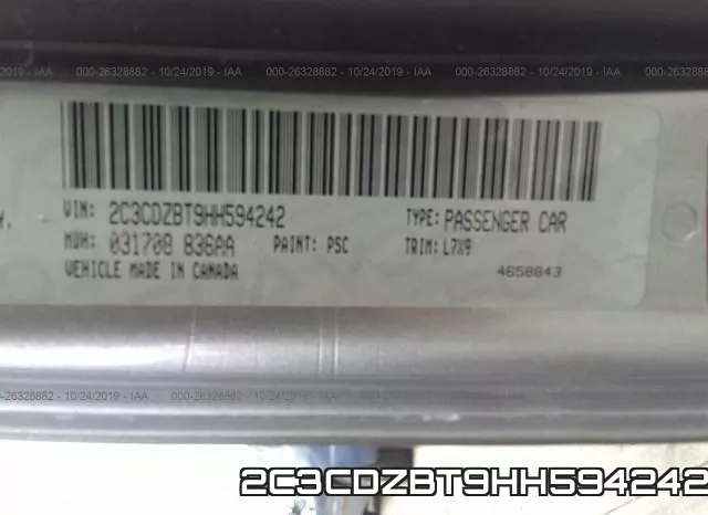 2C3CDZBT9HH594242