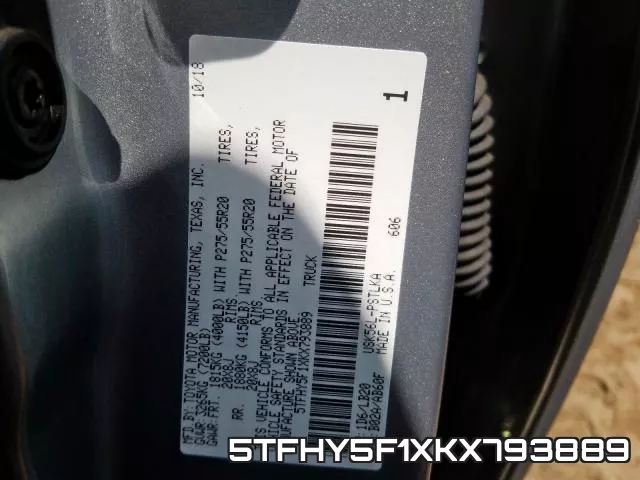 5TFHY5F1XKX793889