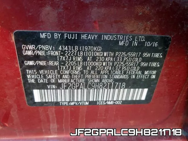 JF2GPALC9H8211718