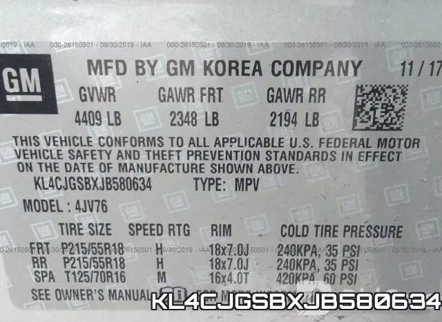 KL4CJGSBXJB580634