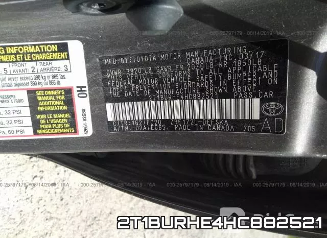 2T1BURHE4HC882521