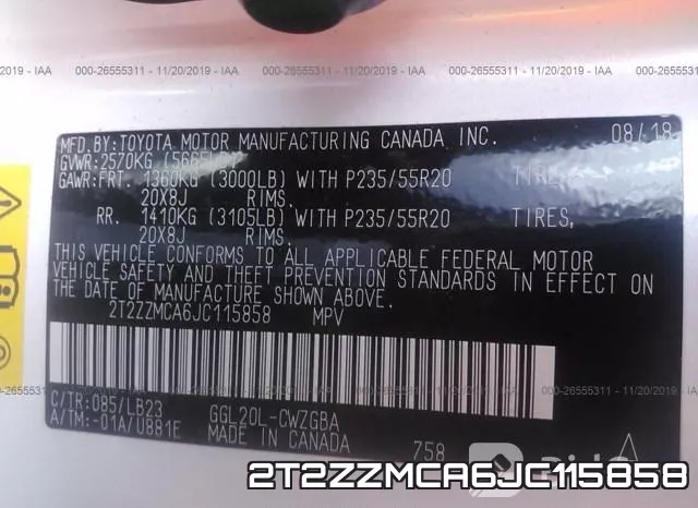 2T2ZZMCA6JC115858