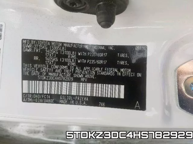 5TDKZ3DC4HS782929