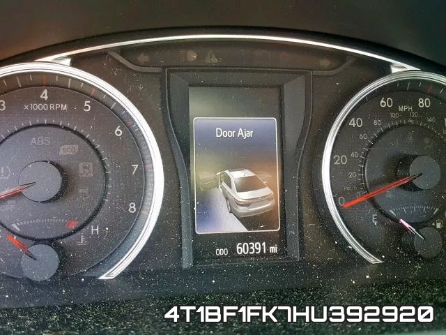 4T1BF1FK7HU392920