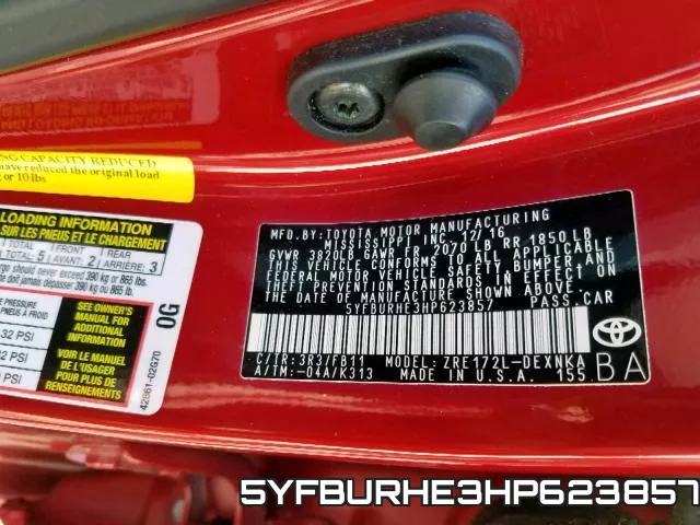 5YFBURHE3HP623857