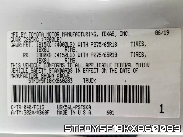 5TFDY5F18KX860083