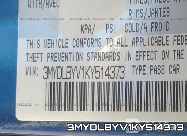 3MYDLBYV1KY514373