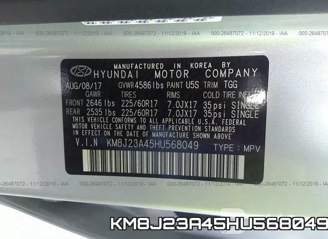 KM8J23A45HU568049