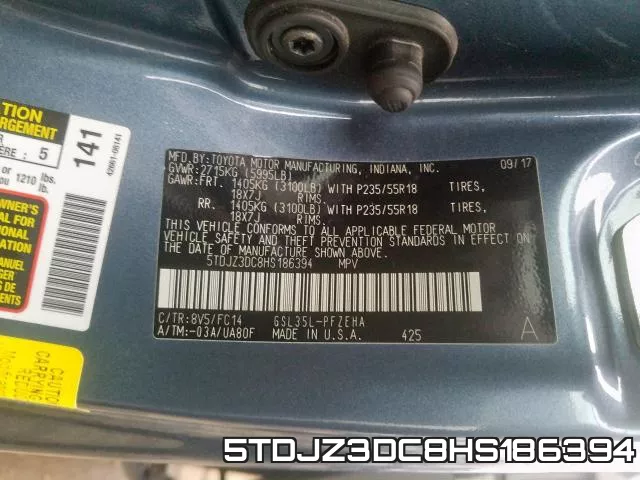 5TDJZ3DC8HS186394