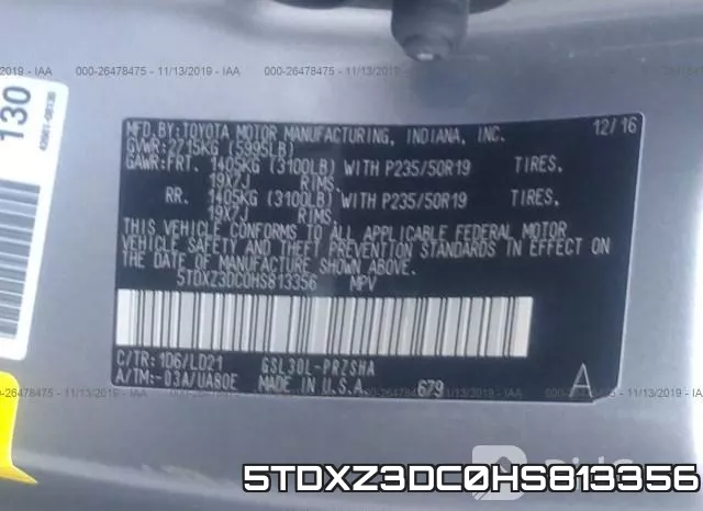 5TDXZ3DC0HS813356