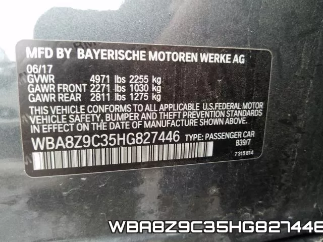 WBA8Z9C35HG827446
