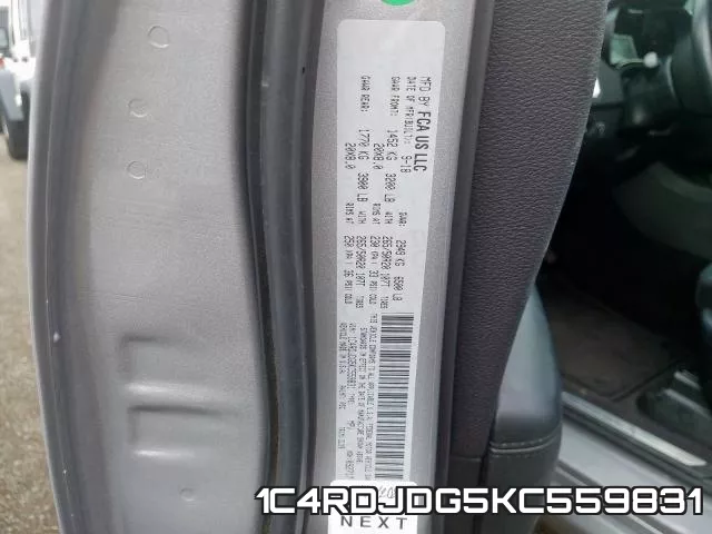 1C4RDJDG5KC559831
