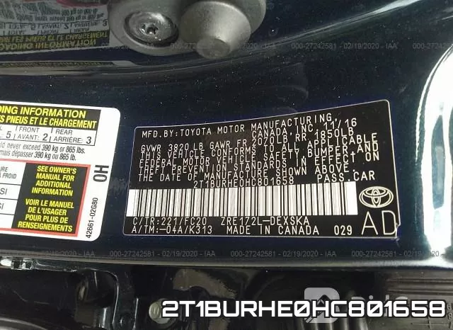 2T1BURHE0HC801658