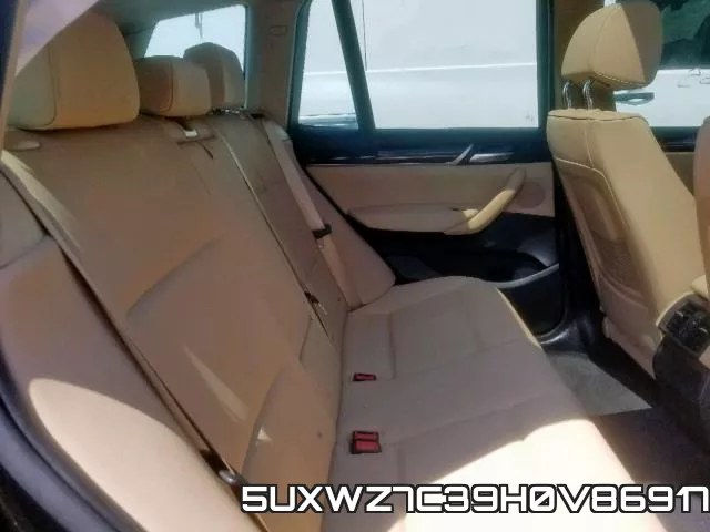 5UXWZ7C39H0V86917