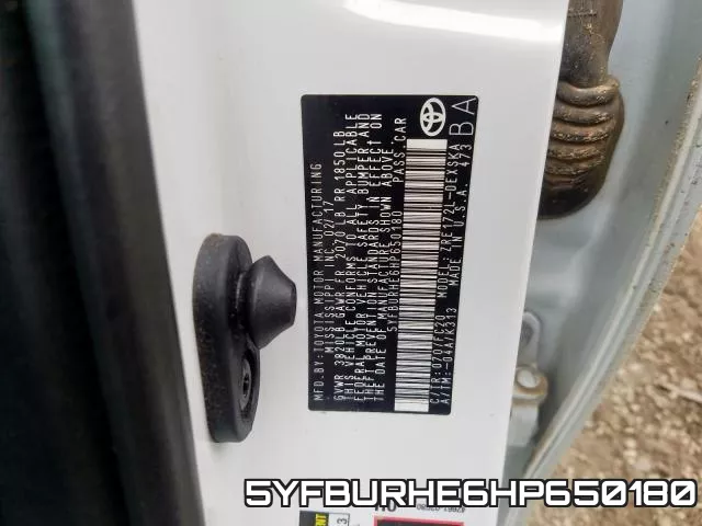 5YFBURHE6HP650180