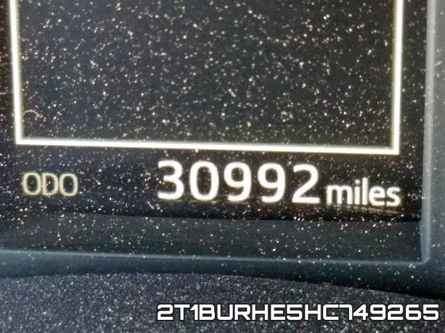 2T1BURHE5HC749265