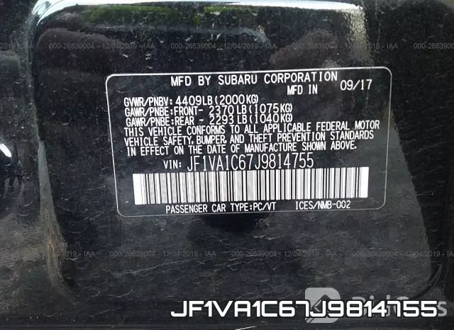 JF1VA1C67J9814755
