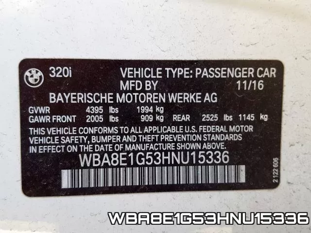 WBA8E1G53HNU15336