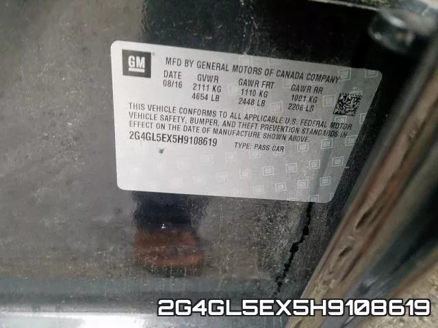 2G4GL5EX5H9108619