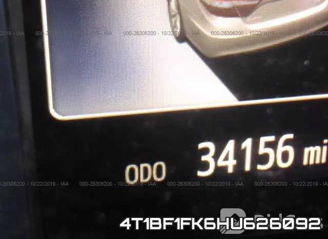 4T1BF1FK6HU626092
