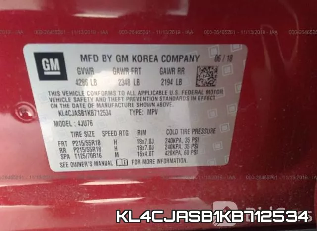 KL4CJASB1KB712534