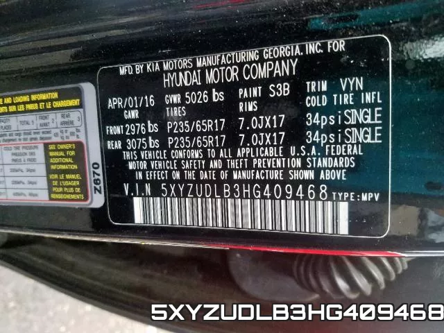 5XYZUDLB3HG409468