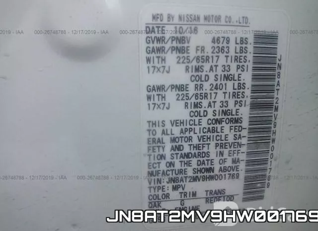 JN8AT2MV9HW001769
