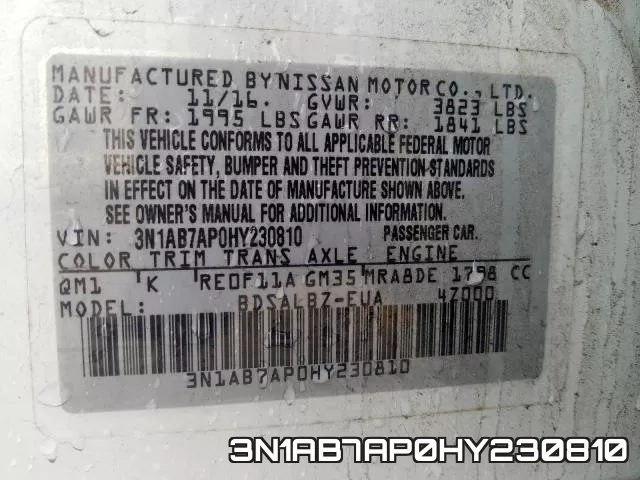 3N1AB7AP0HY230810