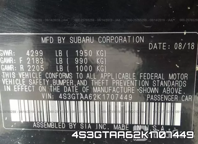 4S3GTAA62K1707449
