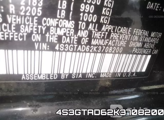 4S3GTAD62K3708200