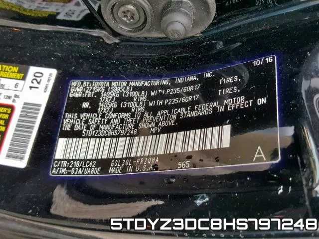 5TDYZ3DC8HS797248