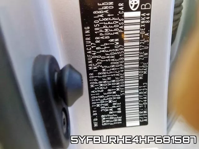 5YFBURHE4HP681587