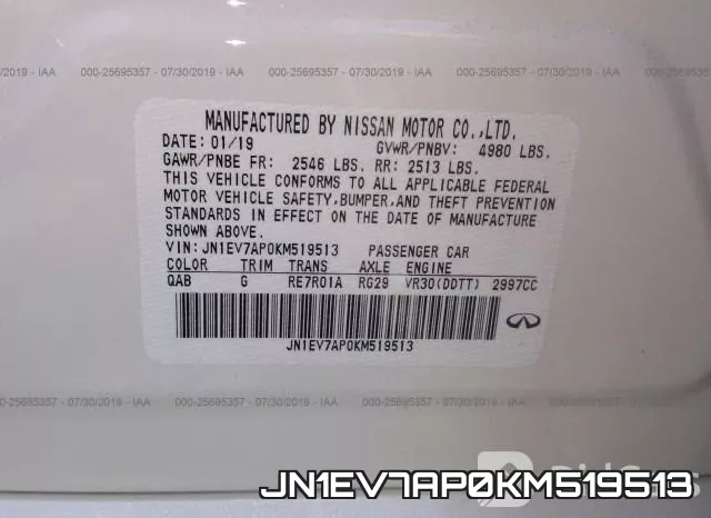 JN1EV7AP0KM519513