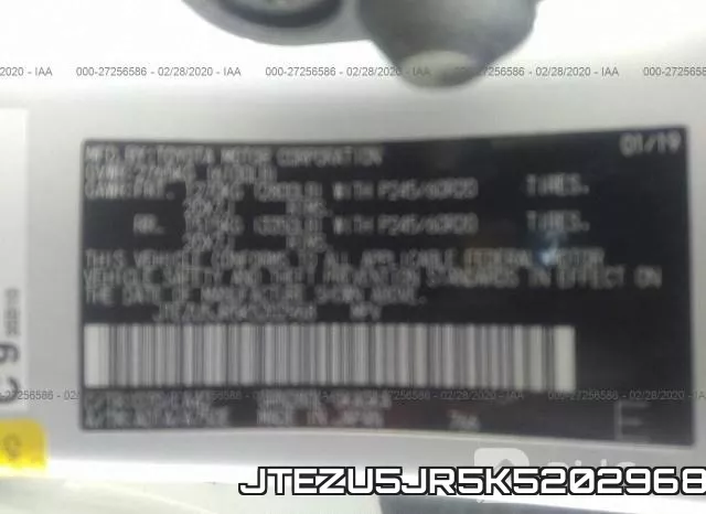 JTEZU5JR5K5202968