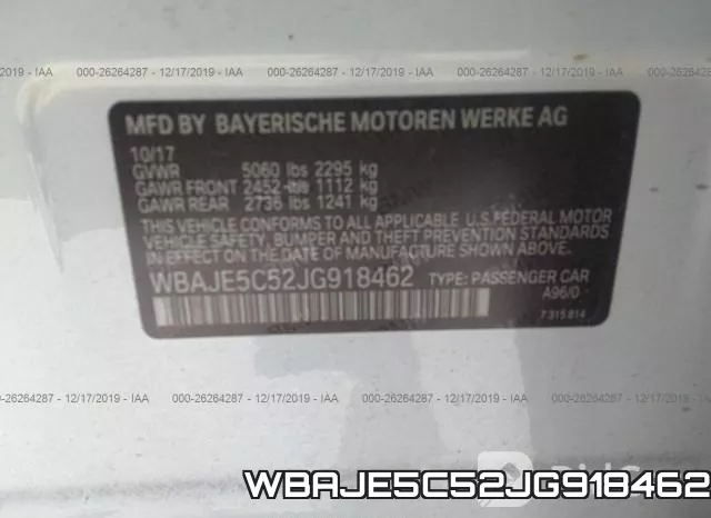 WBAJE5C52JG918462