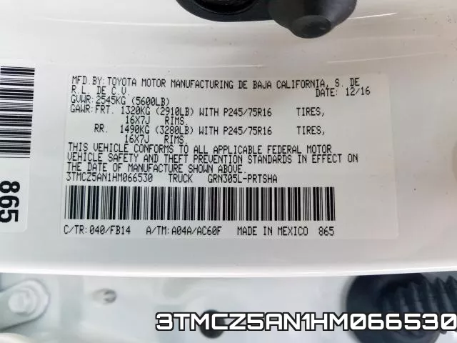 3TMCZ5AN1HM066530