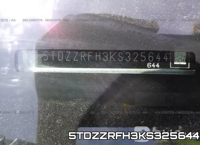 5TDZZRFH3KS325644