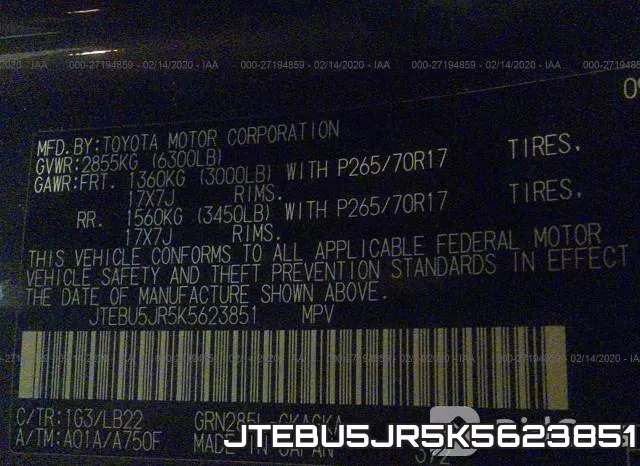 JTEBU5JR5K5623851