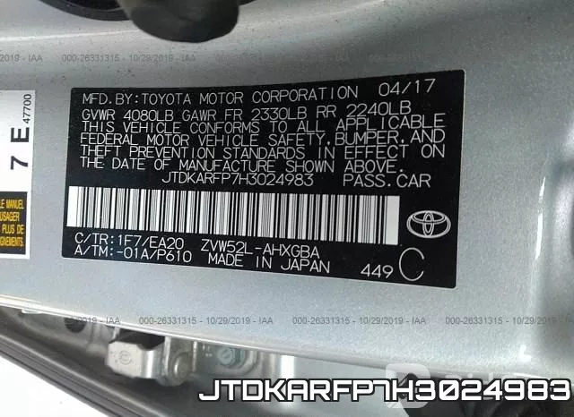 JTDKARFP7H3024983